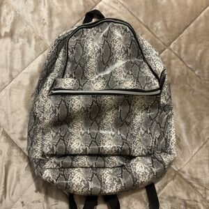 Snakeskin Pattern Backpack